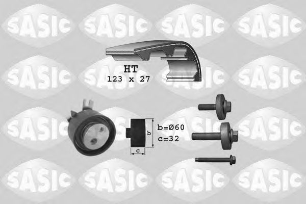 SASIC 1754010 Комплект ремня ГРМ для DACIA SANDERO (Дача Сандэро) SASIC 1754010 Комплект ремня ГРМ для DACIA SANDERO (Дача Сандэро)