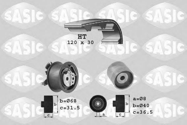 SASIC 1756003 Комплект ремня ГРМ для SEAT ALTEA (Сеат Алтэа) SASIC 1756003 Комплект ремня ГРМ для SEAT ALTEA (Сеат Алтэа)
