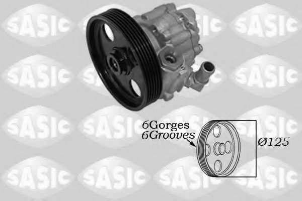 SASIC 7070049 Гидравлический насос, рулевое управление для CITROËN C5 I (CитроËн С5 1) SASIC 7070049 Гидравлический насос, рулевое управление для CITROËN C5 I (CитроËн С5 1)