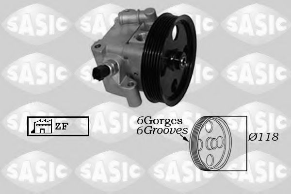 SASIC 7076075 Гидравлический насос, рулевое управление для VOLVO (Вольво) SASIC 7076075 Гидравлический насос, рулевое управление для VOLVO (Вольво)