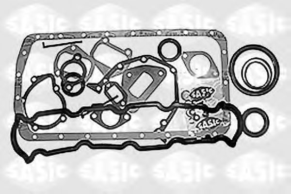 SASIC 1970H50QX Комплект прокладок, двигатель для PEUGEOT 205 II (Пежо 205 2) SASIC 1970H50QX Комплект прокладок, двигатель для PEUGEOT 205 II (Пежо 205 2)