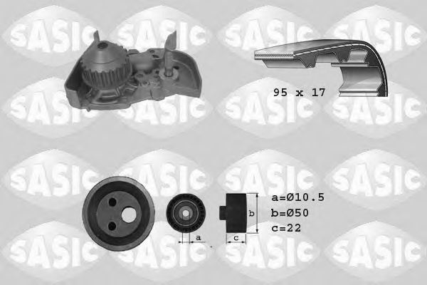 SASIC 3904025 Комплект ремня ГРМ для RENAULT MEGANE SCENIC (Рено Меган сценик) SASIC 3904025 Комплект ремня ГРМ для RENAULT MEGANE SCENIC (Рено Меган сценик)