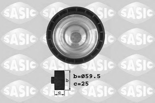 SASIC 1620031 Паразитный ведущий ролик, поликлиновой ремень для PEUGEOT (Пежо) SASIC 1620031 Паразитный ведущий ролик, поликлиновой ремень для PEUGEOT (Пежо)