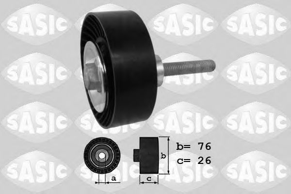 SASIC 1626030 Паразитный ведущий ролик, поликлиновой ремень для VOLKSWAGEN JETTA I (Фольксваген Жэтта и) SASIC 1626030 Паразитный ведущий ролик, поликлиновой ремень для VOLKSWAGEN JETTA I (Фольксваген Жэтта и)
