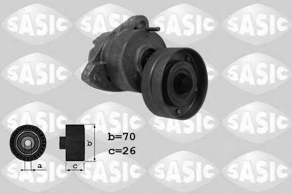 SASIC 1626070 Натяжитель ремня, клиновой зубча для CHEVROLET CAPTIVA (Шевроле Каптива) SASIC 1626070 Натяжитель ремня, клиновой зубча для CHEVROLET CAPTIVA (Шевроле Каптива)