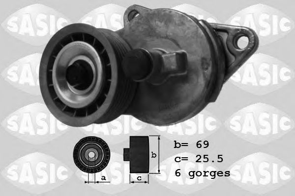 SASIC 1626085 Натяжитель ремня, клиновой зубча для FORD MONDEO (Форд Мондэо) SASIC 1626085 Натяжитель ремня, клиновой зубча для FORD MONDEO (Форд Мондэо)