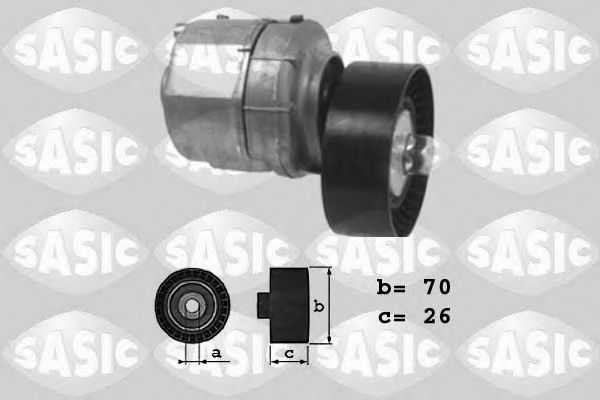 SASIC 1626092 Натяжитель ремня, клиновой зубча для FORD FIESTA (Форд Фиэста) SASIC 1626092 Натяжитель ремня, клиновой зубча для FORD FIESTA (Форд Фиэста)