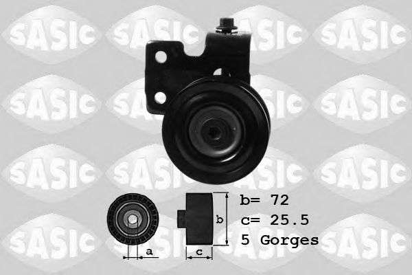 SASIC 1626105 Натяжитель ремня, клиновой зубча для FORD MONDEO (Форд Мондэо) SASIC 1626105 Натяжитель ремня, клиновой зубча для FORD MONDEO (Форд Мондэо)