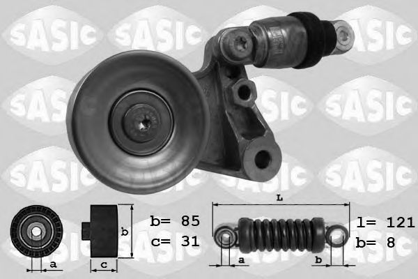 SASIC 1626145 Натяжитель ремня, клиновой зубча для NISSAN SAFARI V (Ниссан Сафари v) SASIC 1626145 Натяжитель ремня, клиновой зубча для NISSAN SAFARI V (Ниссан Сафари v)