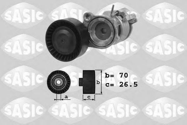 SASIC 1626159 Натяжитель ремня, клиновой зубча для SKODA ROOMSTER (Шкода Румстер) SASIC 1626159 Натяжитель ремня, клиновой зубча для SKODA ROOMSTER (Шкода Румстер)