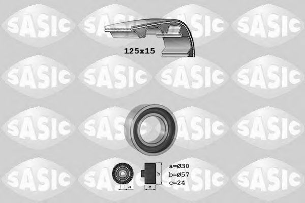 SASIC 1756018 Комплект ремня ГРМ для FIAT (Фиат) SASIC 1756018 Комплект ремня ГРМ для FIAT (Фиат)