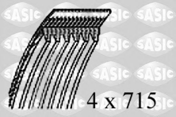 SASIC 1770004 Поликлиновой ремень для TOYOTA ESTIMA (Тойота/тоета Эстима) SASIC 1770004 Поликлиновой ремень для TOYOTA ESTIMA (Тойота/тоета Эстима)