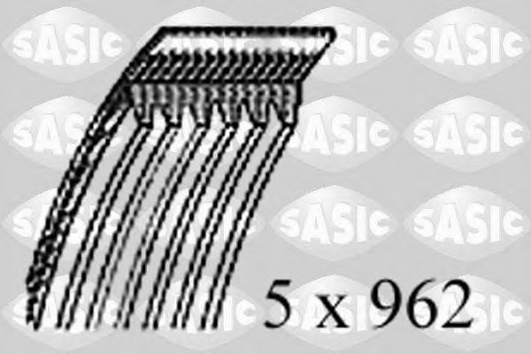 SASIC 1770038 Поликлиновой ремень для FIAT TEMPRA (Фиат Тэмпра) SASIC 1770038 Поликлиновой ремень для FIAT TEMPRA (Фиат Тэмпра)