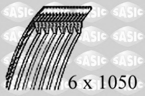 SASIC 1770082 Поликлиновой ремень для VOLKSWAGEN TOURAN (Фольксваген Туран) SASIC 1770082 Поликлиновой ремень для VOLKSWAGEN TOURAN (Фольксваген Туран)