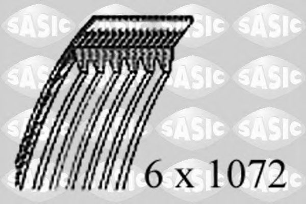 SASIC 1770084 Поликлиновой ремень для VOLKSWAGEN TOURAN (Фольксваген Туран) SASIC 1770084 Поликлиновой ремень для VOLKSWAGEN TOURAN (Фольксваген Туран)
