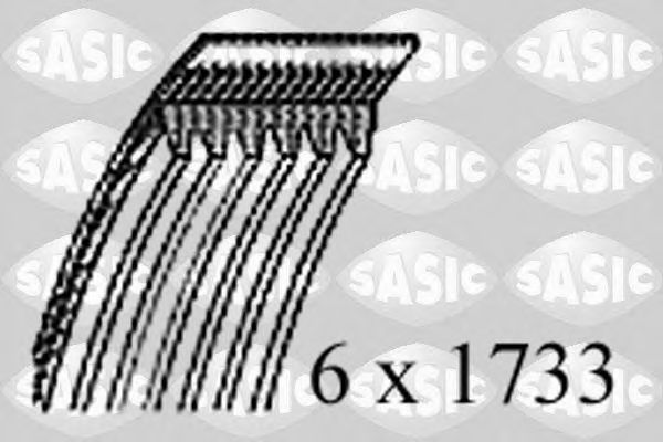 SASIC 1770105 Поликлиновой ремень для VOLKSWAGEN JETTA I (Фольксваген Жэтта и) SASIC 1770105 Поликлиновой ремень для VOLKSWAGEN JETTA I (Фольксваген Жэтта и)