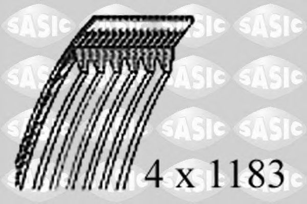SASIC 1774022 Поликлиновой ремень для MAZDA GLC II (Мазда Глc 2) SASIC 1774022 Поликлиновой ремень для MAZDA GLC II (Мазда Глc 2)