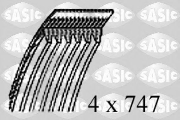 SASIC 1776013 Поликлиновой ремень для ROVER 400 (Ровер 400) SASIC 1776013 Поликлиновой ремень для ROVER 400 (Ровер 400)