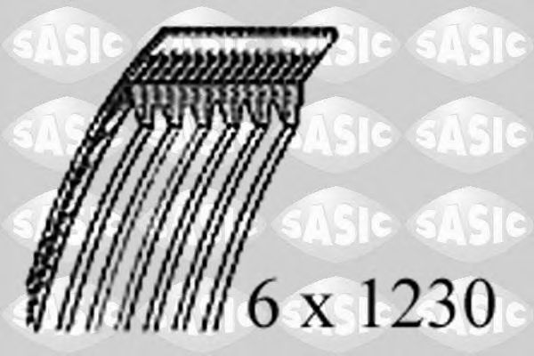 SASIC 1776042 Поликлиновой ремень для TOYOTA VERSO (Тойота/тоета Vэрсо) SASIC 1776042 Поликлиновой ремень для TOYOTA VERSO (Тойота/тоета Vэрсо)