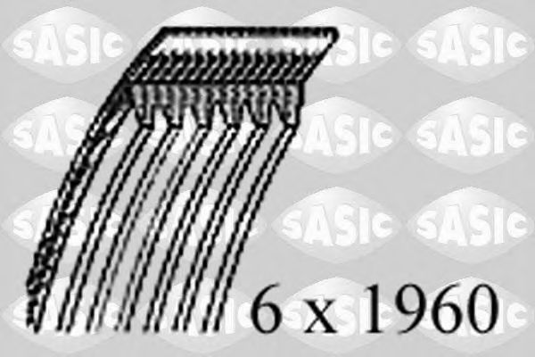 SASIC 1776103 Поликлиновой ремень для ALFA ROMEO 147 (Альфа ромео 147) SASIC 1776103 Поликлиновой ремень для ALFA ROMEO 147 (Альфа ромео 147)