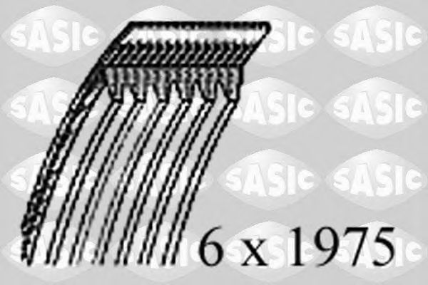 SASIC 1776105 Поликлиновой ремень для ALFA ROMEO 147 (Альфа ромео 147) SASIC 1776105 Поликлиновой ремень для ALFA ROMEO 147 (Альфа ромео 147)