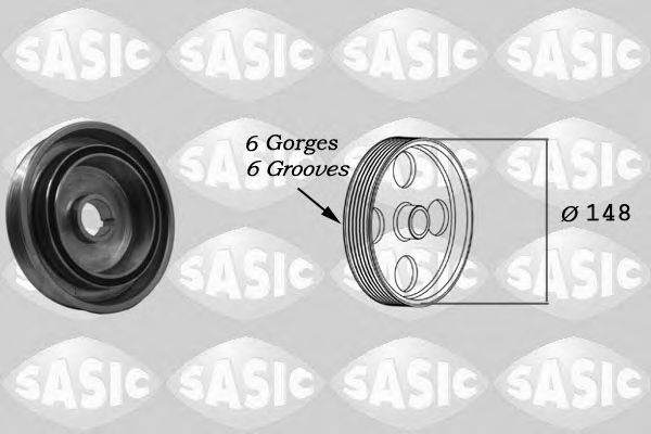 SASIC 2150021 Ременный шкив, коленчатый вал для PEUGEOT 407 (Пежо 407) SASIC 2150021 Ременный шкив, коленчатый вал для PEUGEOT 407 (Пежо 407)