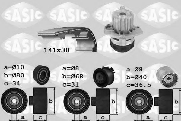 SASIC 3906028 Комплект ремня ГРМ для MITSUBISHI (Митсубиши/митсубиси) SASIC 3906028 Комплект ремня ГРМ для MITSUBISHI (Митсубиши/митсубиси)