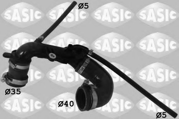 SASIC 3334001 Трубка нагнетаемого воздуха для RENAULT EURO CLIO III (Рено Эуро клио 3) SASIC 3334001 Трубка нагнетаемого воздуха для RENAULT EURO CLIO III (Рено Эуро клио 3)