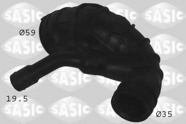 SASIC 3330001 Трубка нагнетаемого воздуха для PEUGEOT 1007 (Пежо 1007) SASIC 3330001 Трубка нагнетаемого воздуха для PEUGEOT 1007 (Пежо 1007)