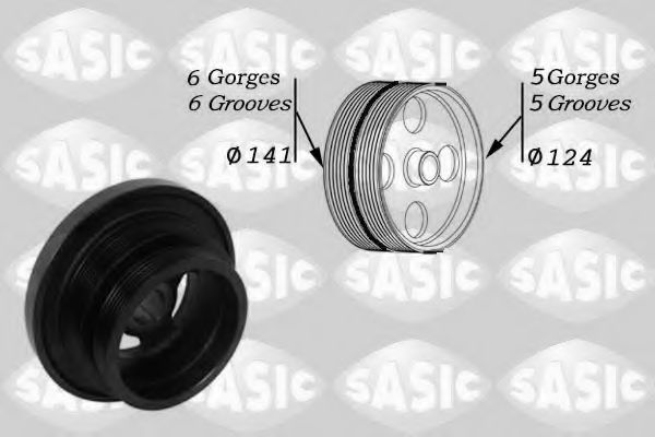 SASIC 2156047 Ременный шкив, коленчатый вал для BMW 7 (Бмв 7) SASIC 2156047 Ременный шкив, коленчатый вал для BMW 7 (Бмв 7)