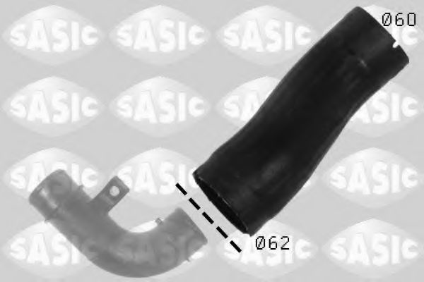 SASIC 3330027 Трубка нагнетаемого воздуха для CITROëN (Cитроëн) SASIC 3330027 Трубка нагнетаемого воздуха для CITROëN (Cитроëн)