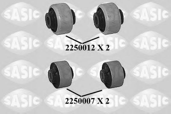 SASIC 7960003 Ремкомплект, подшипник стабилизатора для PEUGEOT 207 (Пежо 207) SASIC 7960003 Ремкомплект, подшипник стабилизатора для PEUGEOT 207 (Пежо 207)