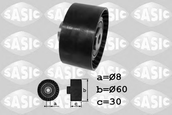 SASIC 1700033 Паразитный Ведущий ролик, зубчатый ремень для PEUGEOT 207 (Пежо 207) SASIC 1700033 Паразитный Ведущий ролик, зубчатый ремень для PEUGEOT 207 (Пежо 207)