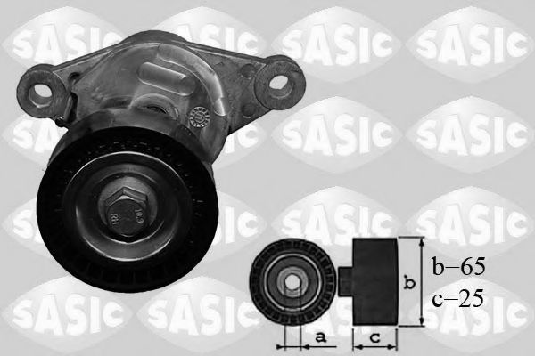 SASIC 1620082 Натяжитель ремня, клиновой зубча для PEUGEOT 5008 (Пежо 5008) SASIC 1620082 Натяжитель ремня, клиновой зубча для PEUGEOT 5008 (Пежо 5008)