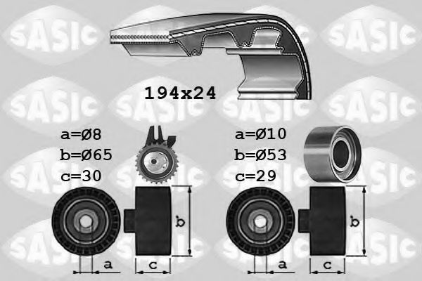 SASIC 1756027 Комплект ремня ГРМ для FIAT IDEA (Фиат Идэа) SASIC 1756027 Комплект ремня ГРМ для FIAT IDEA (Фиат Идэа)