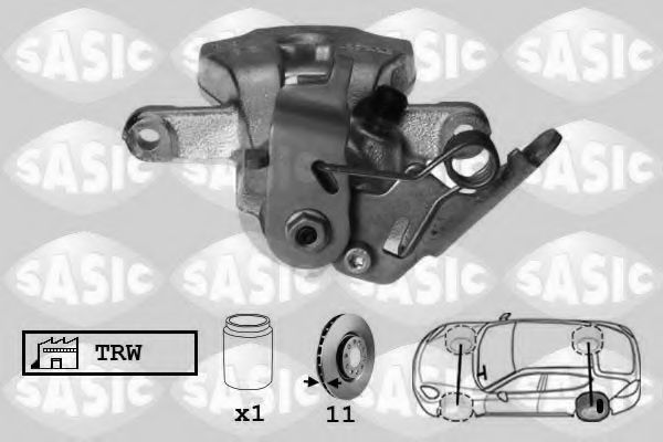 SASIC 6506130 Тормозной суппорт для FORD (Форд) SASIC 6506130 Тормозной суппорт для FORD (Форд)