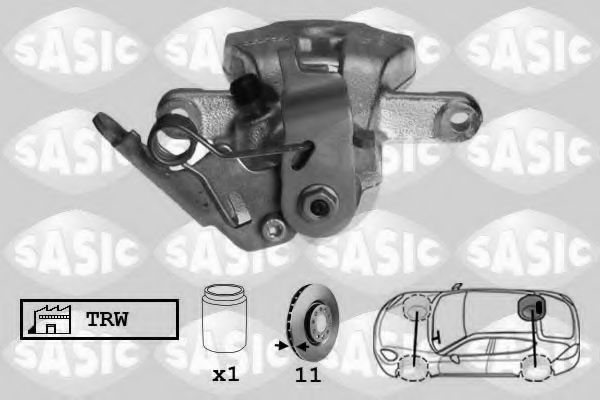 SASIC 6506131 Тормозной суппорт для FORD (Форд) SASIC 6506131 Тормозной суппорт для FORD (Форд)