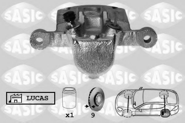 SASIC 6506154 Тормозной суппорт для TOYOTA AXIO/ALTIS (Тойота/тоета Аxио/алтис) SASIC 6506154 Тормозной суппорт для TOYOTA AXIO/ALTIS (Тойота/тоета Аxио/алтис)