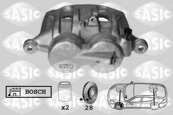 SASIC 6506162 Тормозной суппорт для MERCEDES-BENZ VITO / MIXTO (Мэрcэдэс-бэнз Вито / миxто) SASIC 6506162 Тормозной суппорт для MERCEDES-BENZ VITO / MIXTO (Мэрcэдэс-бэнз Вито / миxто)