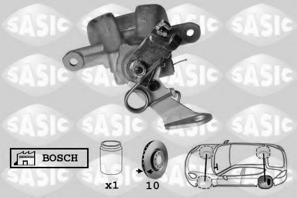 SASIC 6506190 Тормозной суппорт для FIAT GRANDE PUNTO (Фиат Гранде пунто) SASIC 6506190 Тормозной суппорт для FIAT GRANDE PUNTO (Фиат Гранде пунто)