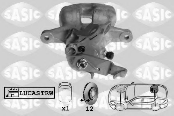 SASIC 6506193 Тормозной суппорт для VOLKSWAGEN JETTA IV (Фольксваген Джетта 4) SASIC 6506193 Тормозной суппорт для VOLKSWAGEN JETTA IV (Фольксваген Джетта 4)