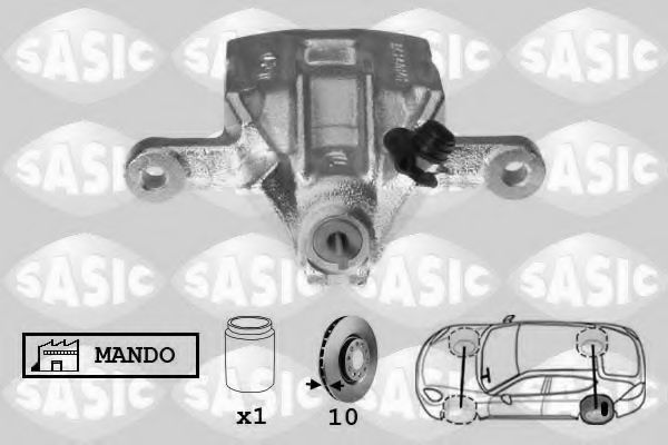 SASIC 6506210 Тормозной суппорт для HYUNDAI I20 (Хендай И20) SASIC 6506210 Тормозной суппорт для HYUNDAI I20 (Хендай И20)