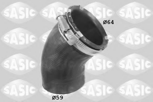 SASIC 3336121 Трубка нагнетаемого воздуха для AUDI TT (Ауди Тт) SASIC 3336121 Трубка нагнетаемого воздуха для AUDI TT (Ауди Тт)