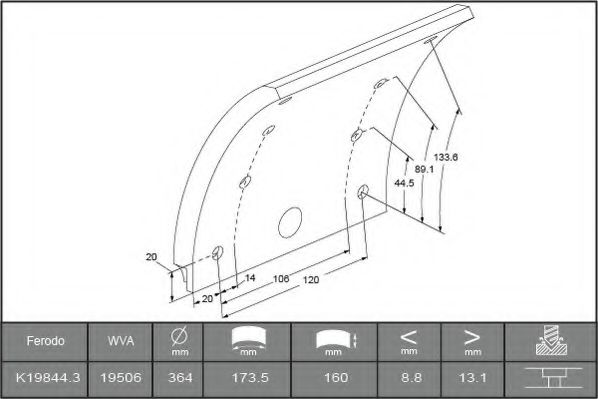 ABEX B2066928 Комплект тормозных башмаков, барабанные тормоза для MERCEDES-BENZ ATEGO (Мэрcэдэс-бэнз Атэго) ABEX B2066928 Комплект тормозных башмаков, барабанные тормоза для MERCEDES-BENZ ATEGO (Мэрcэдэс-бэнз Атэго)