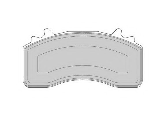 ABEX G6988 Тормозные колодки для MAN TGS (Ман Тджи с) ABEX G6988 Тормозные колодки для MAN TGS (Ман Тджи с)