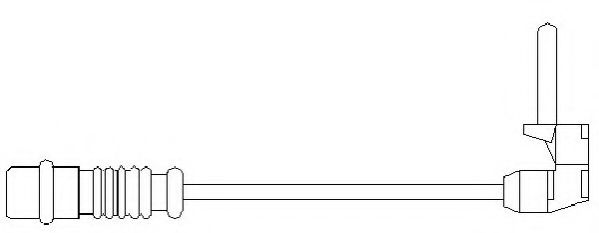 ABEX FAI102 Сигнализатор, износ тормозных колодок 