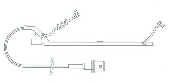 ABEX FAI169 Сигнализатор, износ тормозных колодок для VOLVO 9900 (Вольво 9900) ABEX FAI169 Сигнализатор, износ тормозных колодок для VOLVO 9900 (Вольво 9900)