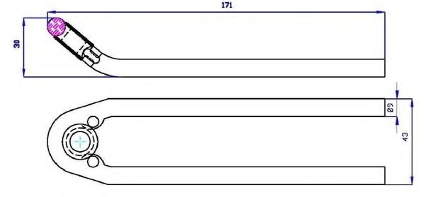 ABEX FAC170 Комплектующие, колодки дискового тормоза для DAF LF 55 (Даф Лф 55) ABEX FAC170 Комплектующие, колодки дискового тормоза для DAF LF 55 (Даф Лф 55)