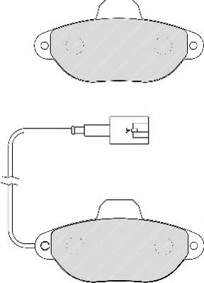 DURON DBP231944 Тормозные колодки для FIAT 500 (Фиат 500) DURON DBP231944 Тормозные колодки для FIAT 500 (Фиат 500)
