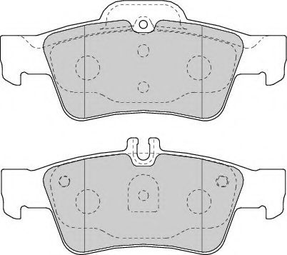 DURON DBP221526 Тормозные колодки для MERCEDESBENZ (Мерседес бенц) DURON DBP221526 Тормозные колодки для MERCEDESBENZ (Мерседес бенц)